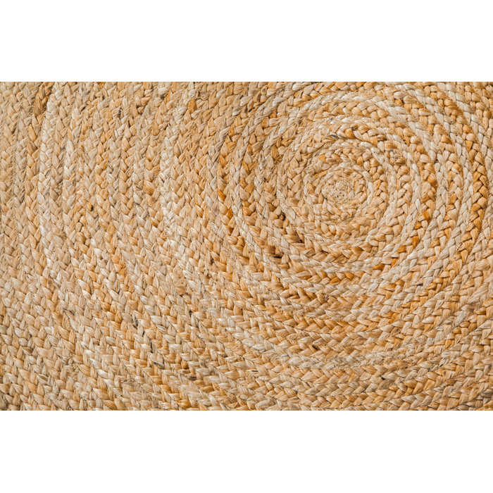 Birch Lane™ Gage Handmade Hand Braided Jute/Sisal Tan Rug & Reviews